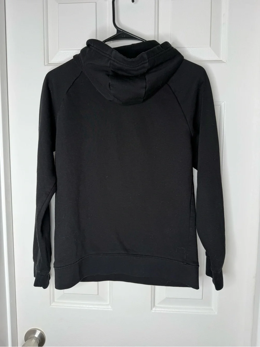 Nike Black Hoodie with Red Logo Box - Kids